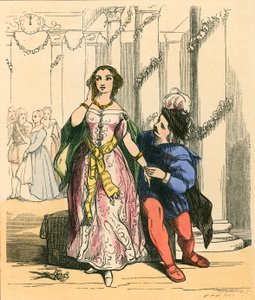 Assepoester op het bal van de prins