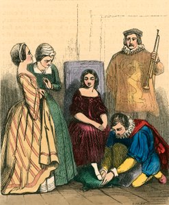 Assepoester past het glazen muiltje