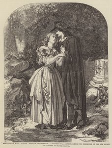 De Bron van de Zeemeermin, zie Bride of Lammermoor door John Absolon