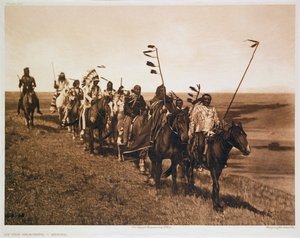 Op het Oorlogspad - Atsina, 1908