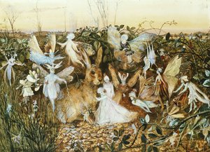 Feeënschemering door John Anster Fitzgerald