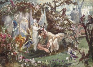 Titania en Bottom uit William Shakespeare