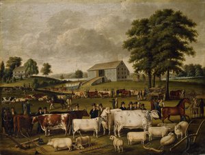 Een landelijke kermis in Pennsylvania