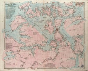 De Arctische kusten van Amerika van Baffin Bay tot Cape Bathurst, met de kusten en rivieren verkend door de officieren van verschillende Britse expedities, tussen 1818 en 1859 door John Arrowsmith