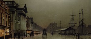 Liverpool, 1893 door John Atkinson Grimshaw