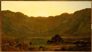Berg Eenzaamheid, 1885 door John Atkinson Grimshaw