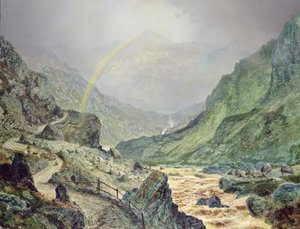 Het Zegel van het Verbond door John Atkinson Grimshaw