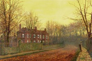 De Afnemende Glorie van het Jaar door John Atkinson Grimshaw