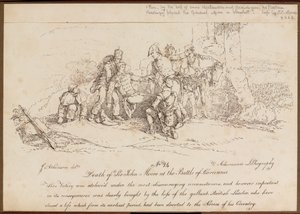 ?Dood van Sir John Moore bij de Slag om Corunna?, 16 januari 1809
