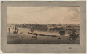 Panoramisch uitzicht op Sint-Petersburg, tussen 1805 en 1807