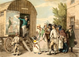 De Show, uitgegeven ca. 1821 door John Augustus Atkinson