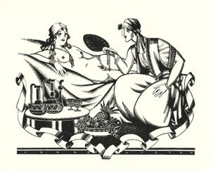 Illustratie voor Don Juan door Lord Byron