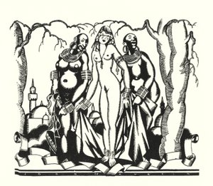 Illustratie voor Don Juan door Lord Byron door John Austen