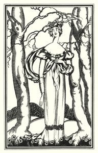 Illustratie voor Don Juan door Lord Byron: Lady Adeline, Mijn Dian van de Efeziërs door John Austen