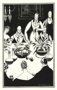 Illustratie voor Don Juan door Lord Byron: Het somberste uur, dat opduikt uit de trieste vierentwintig