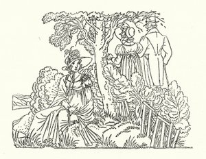 Illustratie voor Persuasion door Jane Austen