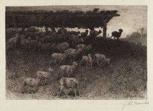 Schemering door John Austin Sands Monks