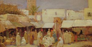 Marktplaats, Tanger door John Bagnold Burgess