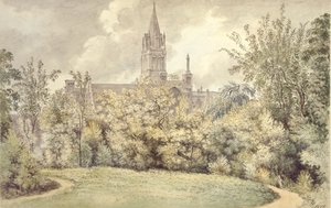 Christ Church Cathedral vanuit de tuin van de deken