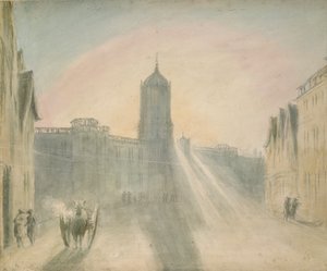 Christ Church vanuit St Aldates door John Baptist Malchair