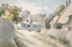 Huisjes in een dorpsstraat