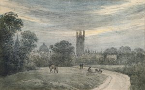 De ingang naar Oxford vanuit Londen, uit herinnering door John Baptist Malchair