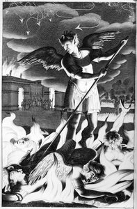 Satan, illustratie uit 
