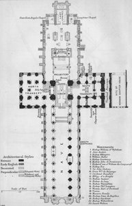 Winchester Cathedral, 20e eeuw door John Bartholomew