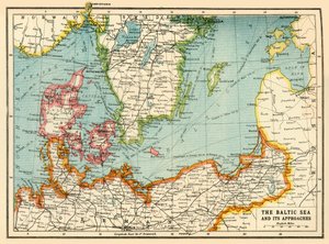De Oostzee en haar benaderingen, Eerste Wereldoorlog, c1915, c1920