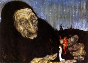 Tovenares en de Kinderen van de Koning, 1909 door John Bauer