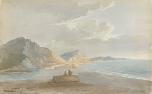 Het Strand bij Charmouth
