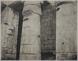 Medinet Habu, Mortuarium Tempel van Ramses III, Linkermuur