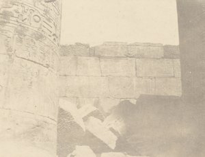 Karnak, Hypostyle Zaal, Noordelijke Muur (Binnenzijde) door John Beasly Greene