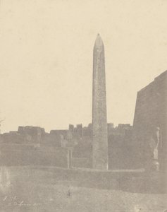 Luxor, Obelisk (Westzijde) door John Beasly Greene