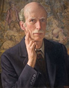 Zelfportret, 1942 door John Bernard Munns