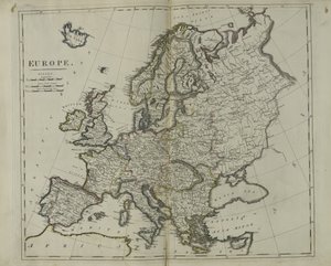 Europa, 1814 door John Bower