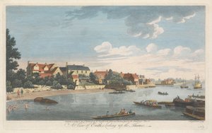 Een uitzicht op Erith, kijkend naar de Theems door John Boydell