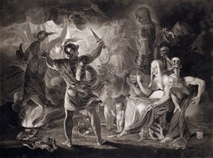 Macbeth, de drie heksen en Hecate, 1805