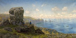 Gouden vooruitzichten, St. Catherines Well, Lands End, Cornwall, 1881