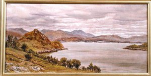 Uitzicht op Loch Corrie, 27 augustus 1885