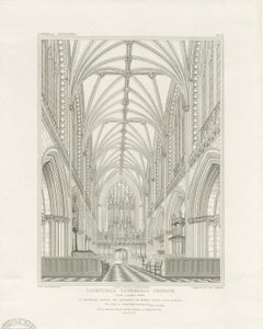 Interieur van Lichfield Cathedral - Koor