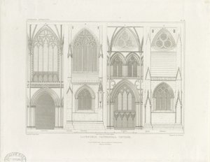 Interieur van Lichfield Cathedral - Schip en Koor