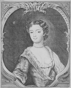 Miss Margaret Woffington door John Brooks