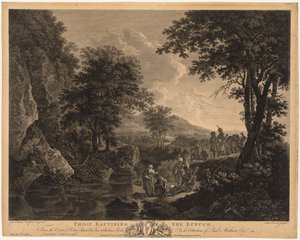 Filipus Doopt de Eunuch door John Browne