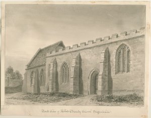 Abbots Bromley Kerk door John Buckler