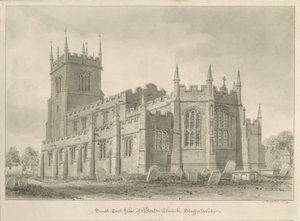 Barton under Needwood Kerk door John Buckler