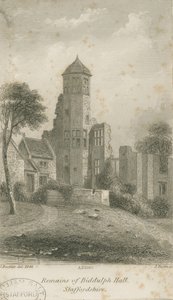 Biddulph Hall (oud) (staalgravure)