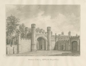 Blithfield Hall door John Buckler