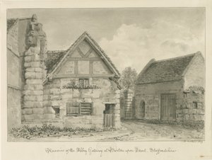 Burton-upon-Trent Abdij door John Buckler