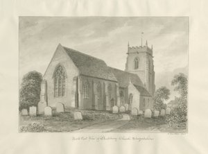 Kerk van Bushbury door John Buckler